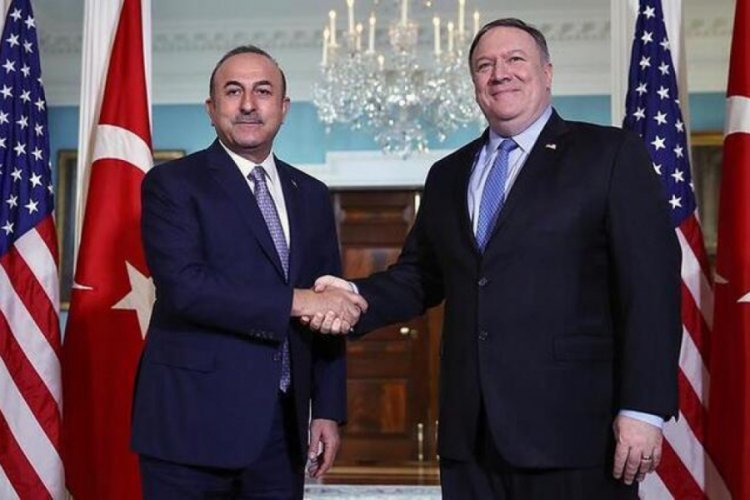 Bakan Çavuşoğlu, ABD Dışişleri Bakanı Pompeo ile görüştü