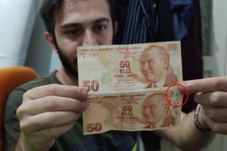 Bursa'da hatalı basım 50 lirayı, 75 bin liraya satışa çıkardı