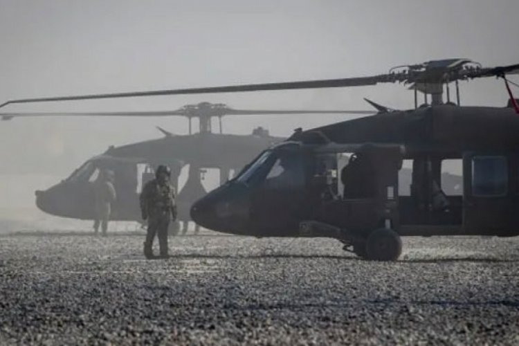 ABD helikopteri Suriye'de düştü