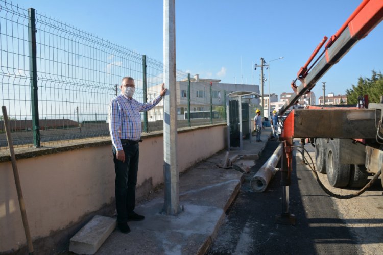 Bursa Karacabey'de altyapı atağı