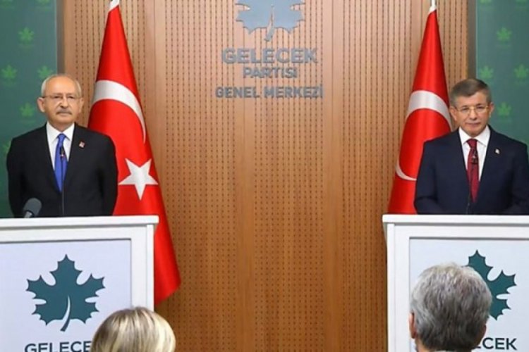 Gelecek Partisi'ne ziyarette bulunan Kılıçdaroğlu'ndan 'seçim ittifakı' açıklaması