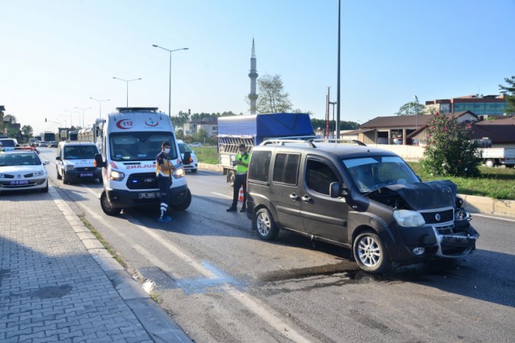 Samsun'da trafik kazası