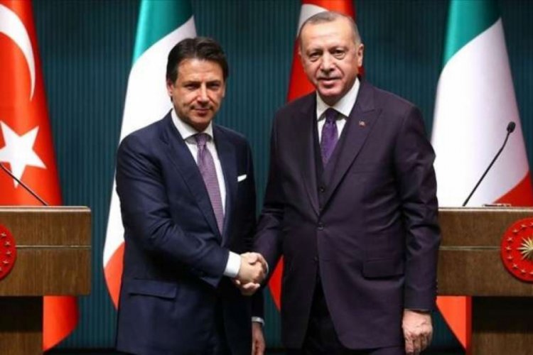 Cumhurbaşkanı Erdoğan, İtalya Başbakanı Conte ile görüştü
