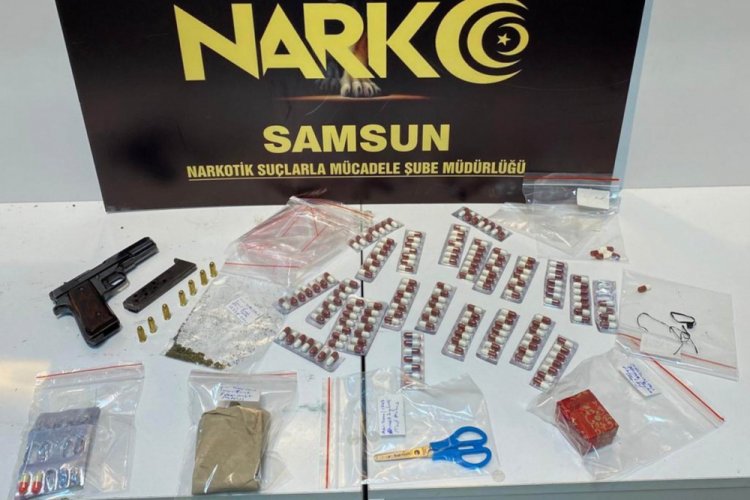 Samsun'da narkotik uygulaması