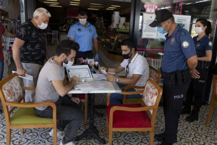 Koronavirüs denetimlerinde 9974 kişiye ceza