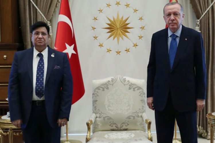 Cumhurbaşkanı Erdoğan, Bangladeş Dışişleri Bakanı Abdul Momen'i kabul etti