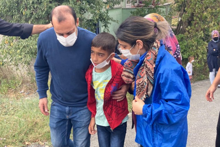 Üzerine direk düşen çocuk son yolculuğuna uğurlandı