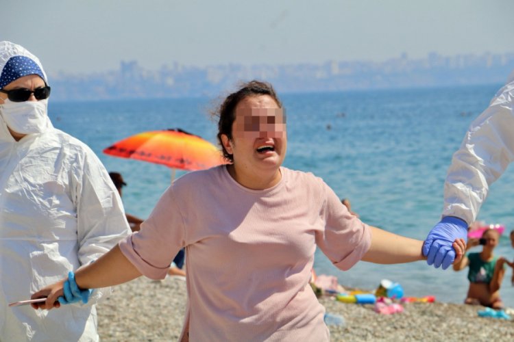 Sahilde 'ölmek istemiyorum' diye bağırmıştı! Koronavirüslü kadınla ilgili yeni gelişme