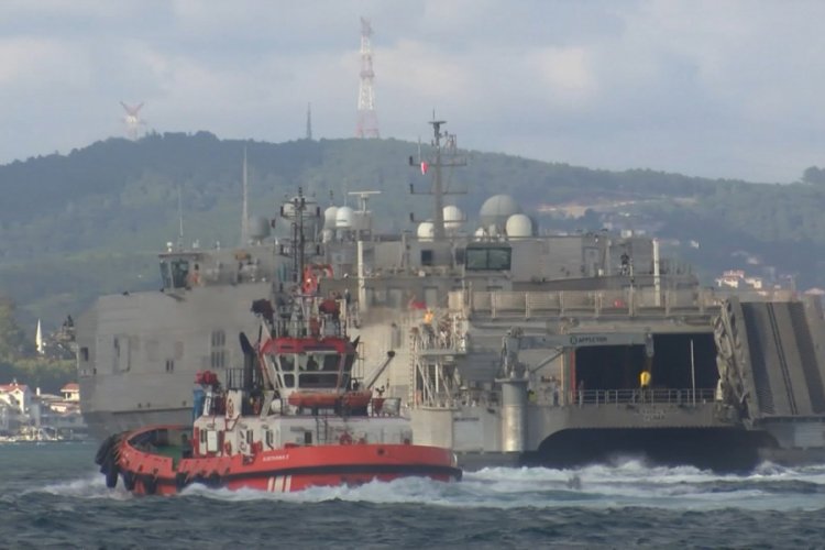 ABD'nin bir donanma gemisi daha Karadeniz'de