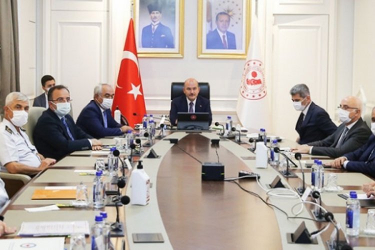 İçişleri Bakanı Soylu, 81 ilin valisiyle tedbirleri değerlendirdi