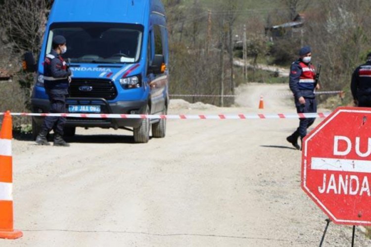 Burdur'da bir köy karantinaya alındı