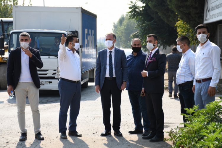 Bursa İnegöl beton yollar ile kaplanmaya devam ediyor