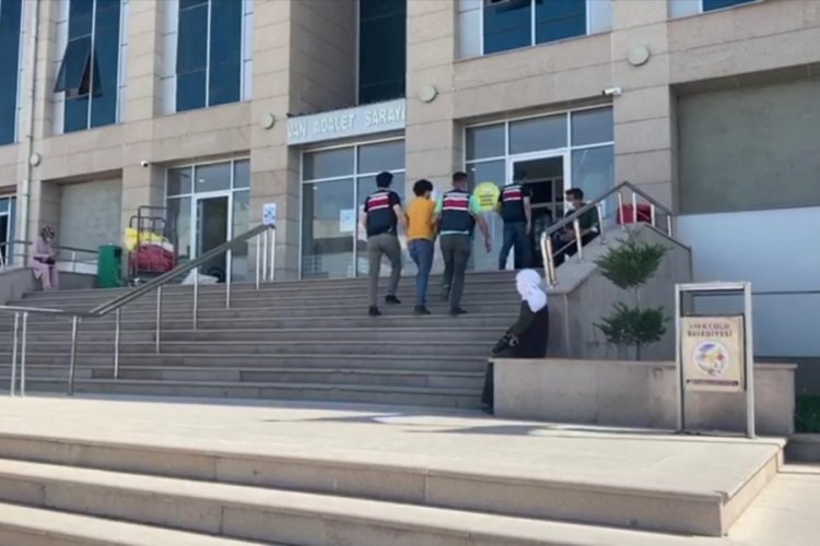 Van'da yakalanan terörist tutuklandı