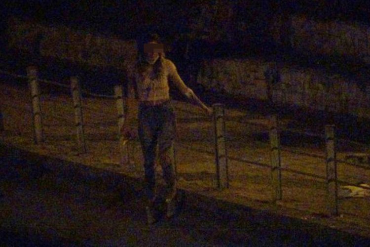 İntihara kalkışan kadını polis kurtardı