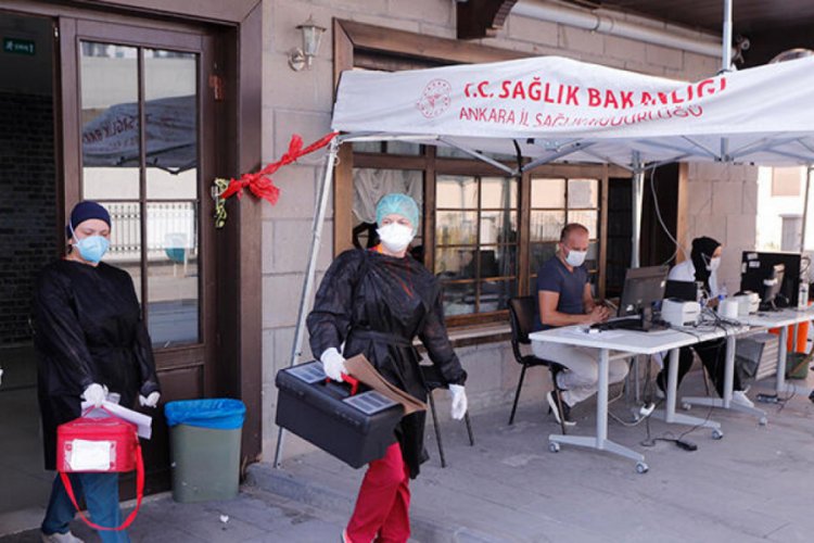 Hasta koronavirüs pozitif olduğunu öğrenmeden filyasyon kapıda