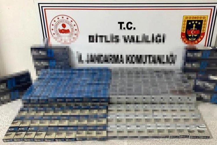 865 paket kaçak sigara ele geçirildi