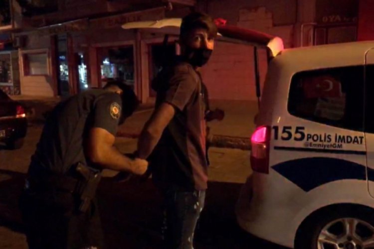 Polisten kaçışı kelepçeyle son buldu
