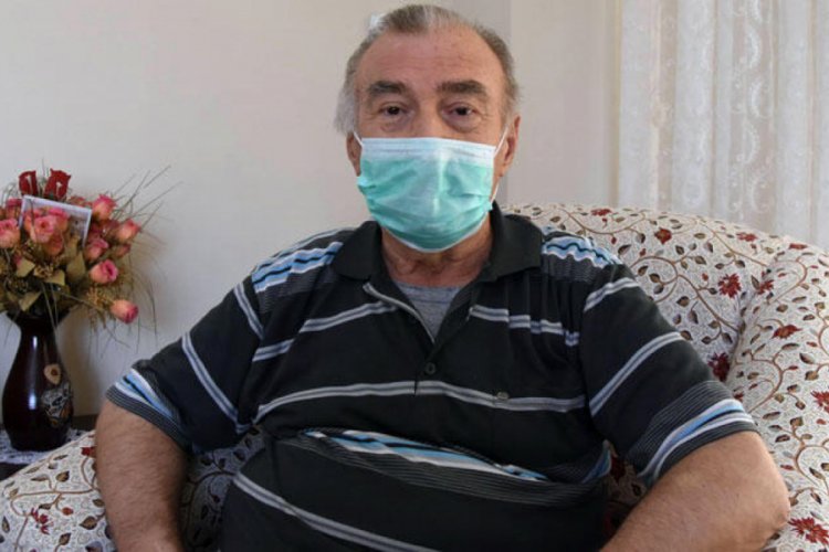 Aylarca evine kimseyi almamıştı, koronavirüse yakalandı