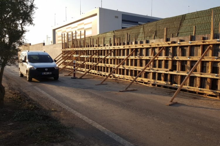 Bursa'da Serbest Bölge genişleme çalışmaları ulaşımı aksatıyor