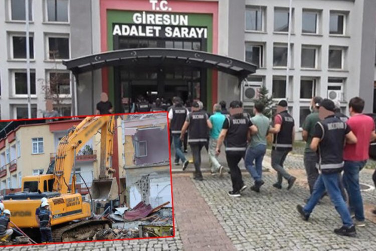 Sel felaketinin vurduğu Dereli'de 'Tonyalılar'a operasyon