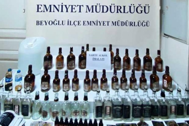 Sahte içki operasyonu