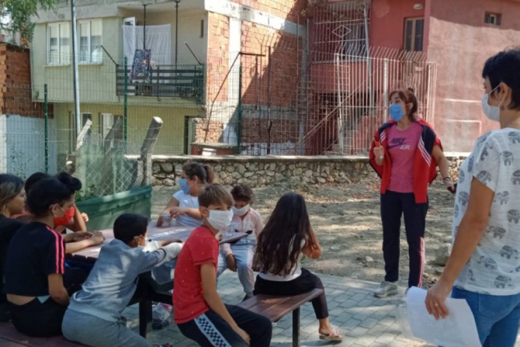 Bursa Yıldırımlı çocuklara hijyen eğitimi