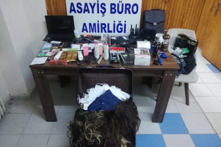 Bursa İnegöl'de hırsızlık şüphelisi 3 kişi yakalandı