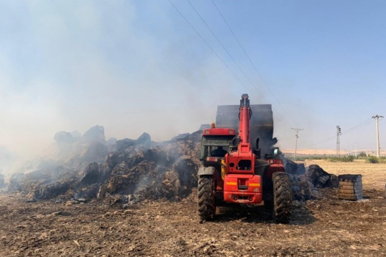 Diyarbakır'da yağ ve küspe fabrikasında yangın