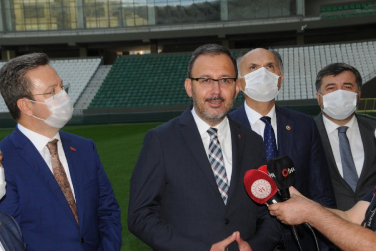 Bakan Kasapoğlu: Gençlerimizin emrindeyiz
