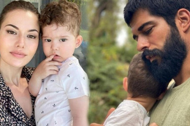 Burak Özçivit oğlu Karan'la ilk kez fotoğrafını paylaştı