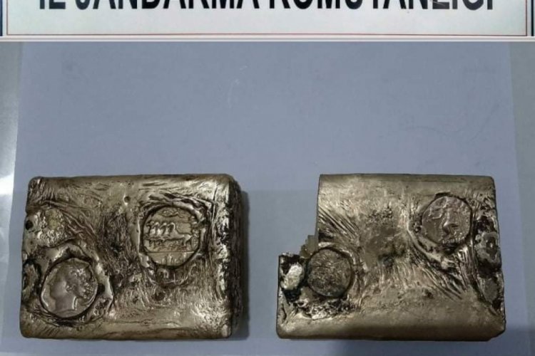 Muş'ta 5 kilo 250 gram ağırlığında külçe altın ele geçirildi