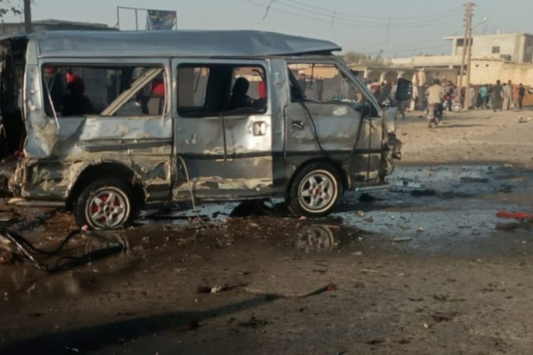 Suriye'de bomba yüklü araç patladı