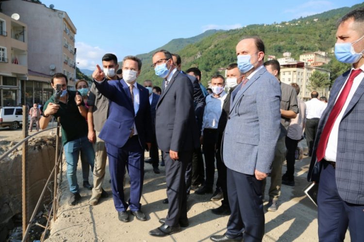 Bakan Kasapoğlu'ndan Dereli ilçesine ziyaret