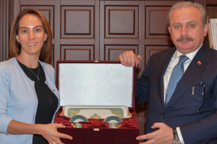 TBMM Başkanı Şentop, PAB Başkanı Gabriela Cuevas Barron'u kabul etti