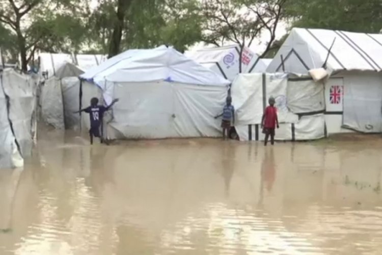 Güney Sudan'daki seller 600 binden fazla kişiyi yerinden etti