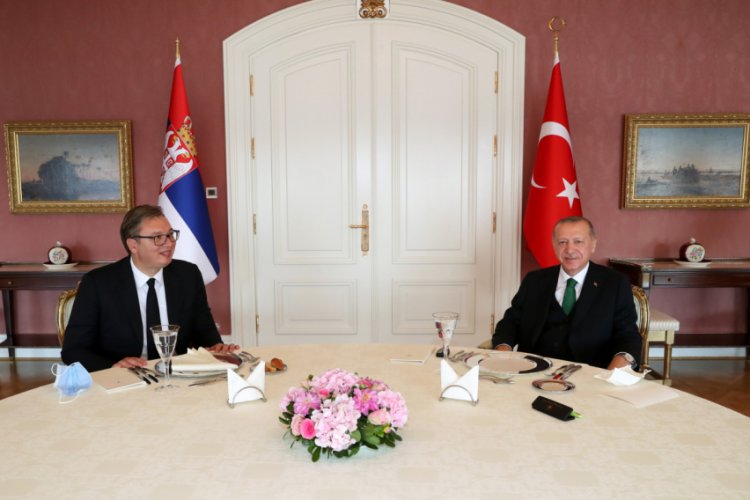 Cumhurbaşkanı Erdoğan, Vucic ile görüştü