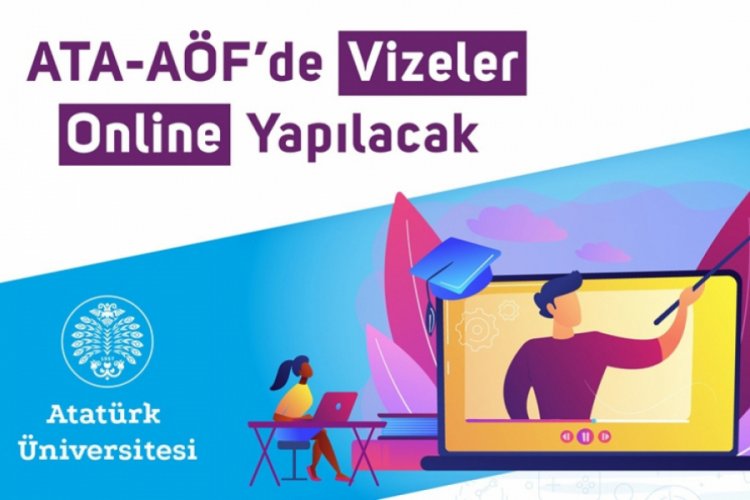 ATA-AÖF'de vizeler online yapılacak
