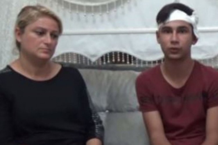 Kale direğine bağlayıp kulağını kestiler!