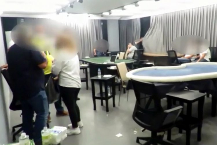 Kumarhaneye çevrilen eve baskın: 130 bin lira ceza kesildi