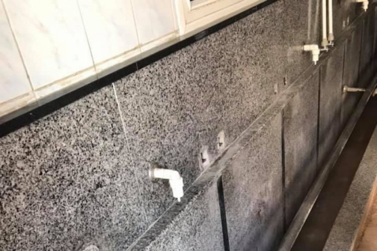 Bursa'da caminin muslukları çalındı