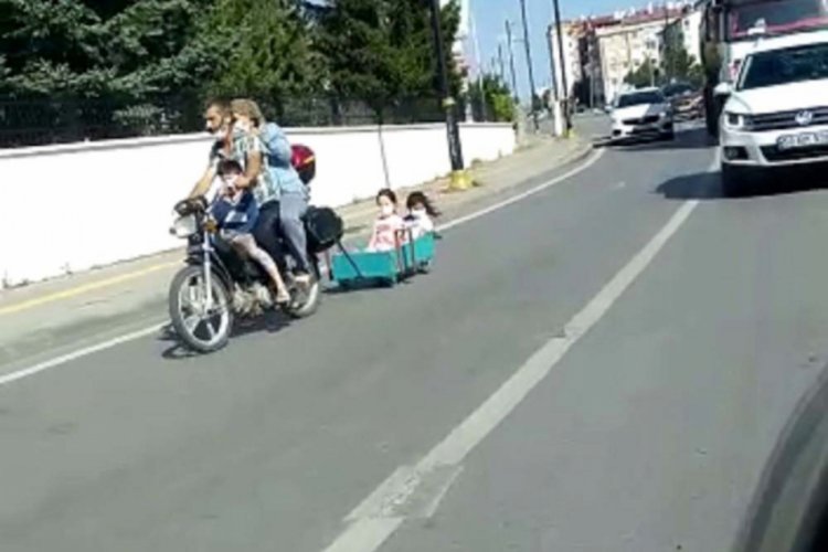 Korkutan yolculuk böyle görüntülendi
