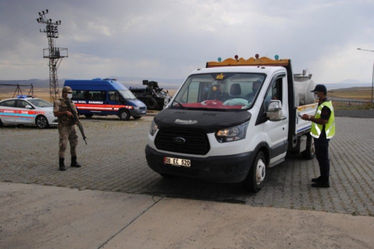 Kars'ta 78 araca 44 bin lira ceza kesildi