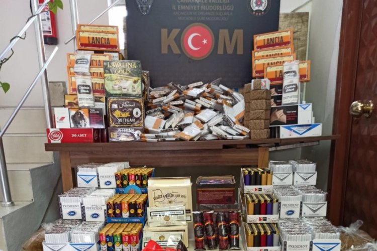 Kaçak sigara ve tütün operasyonu