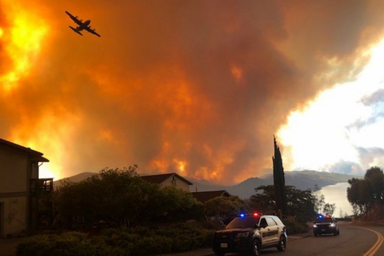California'da yangınlar bitmiyor
