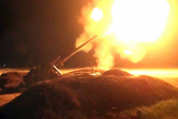 Azerbaycan ordusu, Ermeni ordusuna ait 1 tankı ve 10 askeri daha vurdu