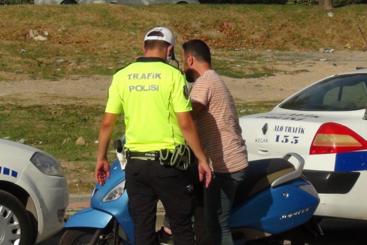 Bursa'da motosiklet terörü pes dedirtti