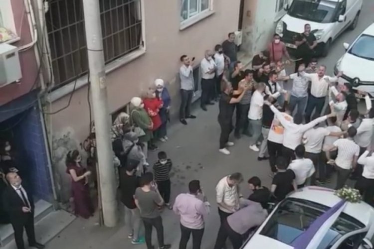 Bursa'da gelin alma eğlencesi pahalıya patladı