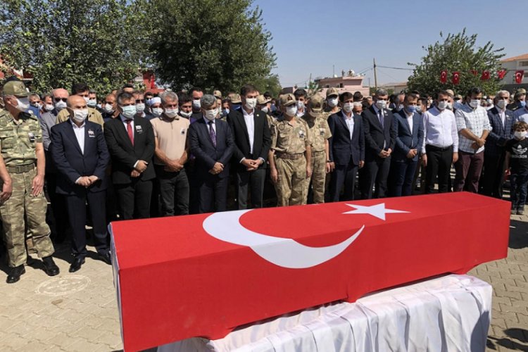 Şehit uzman çavuş son yolculuğuna uğurlandı