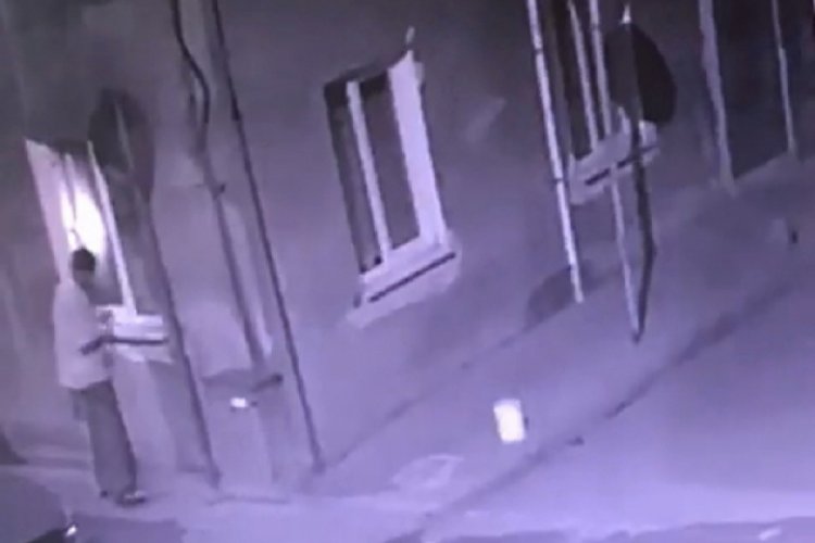 Damat kayınvalidesinin evini yakarken yakalandı