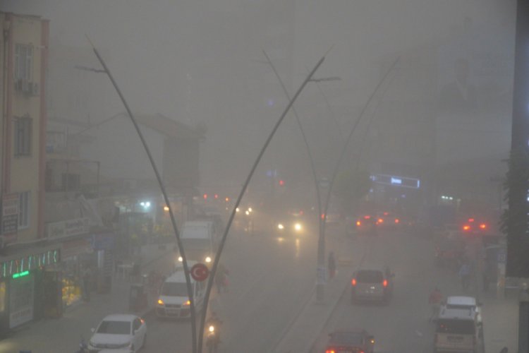 Konya'da dev toz bulutu
